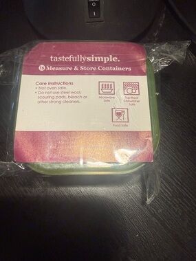 Green Measure & Store Container